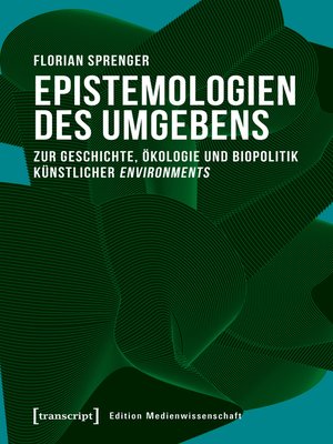 cover image of Epistemologien des Umgebens